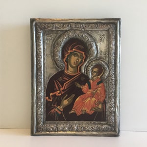 Saint Mary Odigitria (1950s) Greek Icon