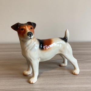 Large Jack Russell Terrier (1960s) Melba Ware England