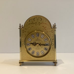 Rare Junghans Clock (1970s) Electonic &quot;Ato Mat S&quot; Made In Germany