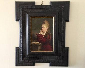 Portrait d'une fille (école française des années 1800)