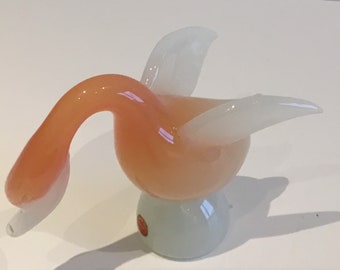 Archimede Seguso Murano Glass Duck (1950s) Venice, Made in  Italy