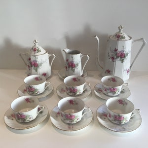 Limoges  Art Deco Tea Set (1920s) Tea Porcelain Service