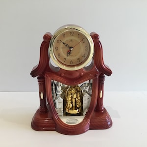 Large Alarm Clock Torsion Pendulum (1980s) Made In China