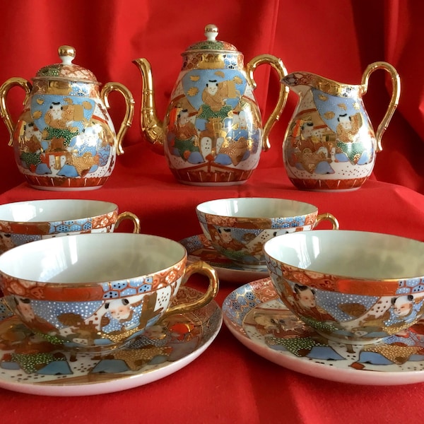 Porcelain Tea Set Etsy