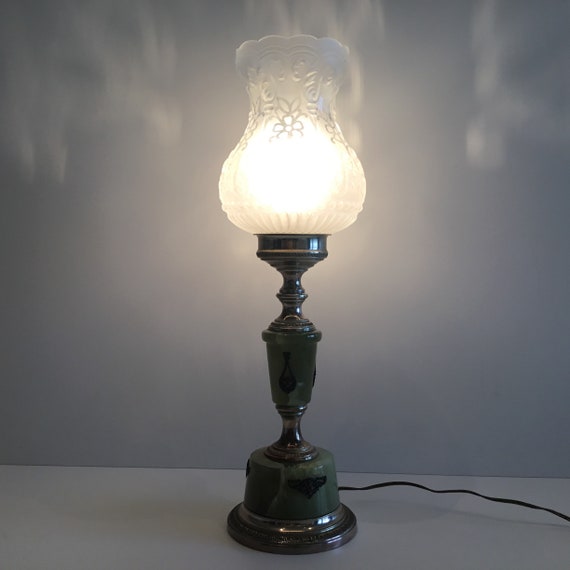 希少なオニキス テーブルランプ (1950 年代) イタリア製 - Etsy 日本 希少なオニキス テーブルランプ (1950 年代) イタリア製 - Etsy 日本