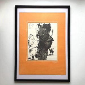 Lithographs By Pablo Picasso (12. 7. 59. V) Toros y Toreros Edistar Production