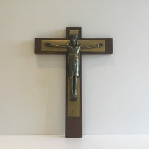 Rare Catholic Crucifix (1940s)