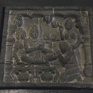 Borobudur Buddhist Temple Relief Stone Replica Vintage - Etsy