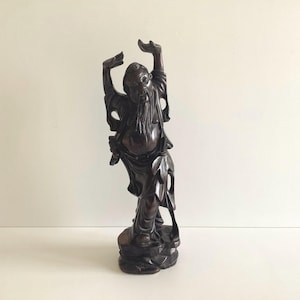 Chinese Solid Wood Sculpture (1900s)