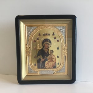 Mother Of God Icon (1960s)  Origin Greece
