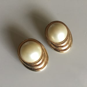 P&M Paris Vergoldete Ohrringe (1970s)