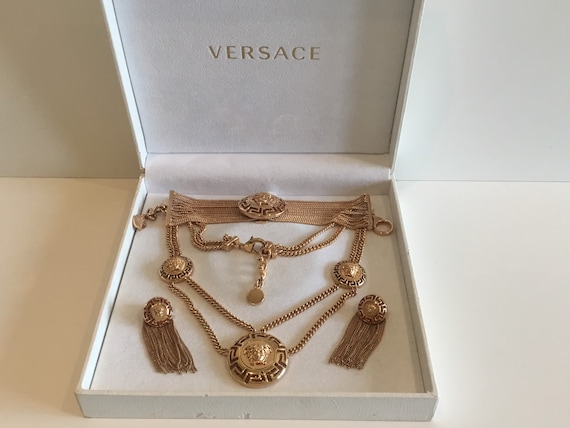 Versace gold deals set