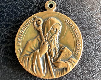 Vintagemedalj | 1947 Sankt Benedictus bronsminnesmedalj, 1400-årsjubileum