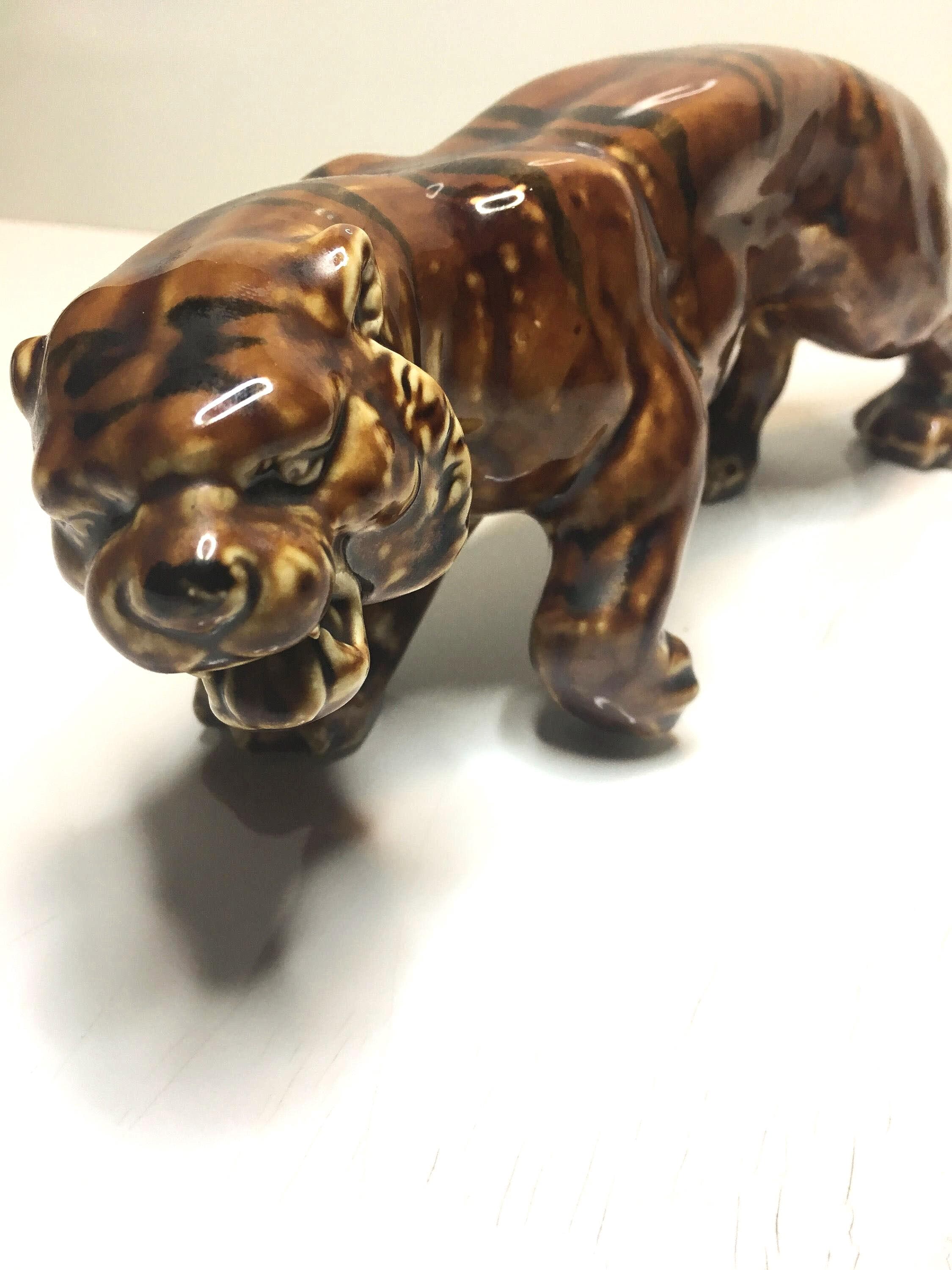 Royal dux tiger - Etsy 日本