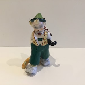 Rare Porcelain Figurine (1930s) Made In Italy