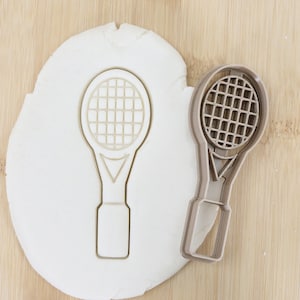 Diameter 5-10cm Tennis racket Tennis ball Tennis court Tennis cup Tennis cap cookie cutter  Ausstechform Keksausstecher