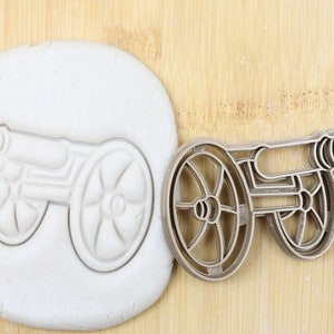 Diameter 5-10cm Kanone Biscuit stamp / cookie cutter  Ausstechform Keksausstecher Fondant Keksstempel Plätzchen