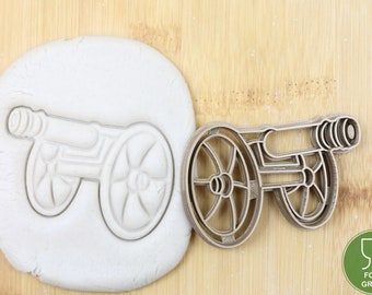 Diameter 5-10cm Kanone Biscuit stamp / cookie cutter  Ausstechform Keksausstecher Fondant Keksstempel Plätzchen