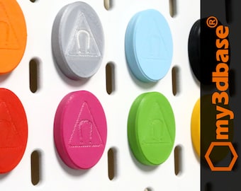 0.5kg strong skadis magnet for Ikea pegboards (holds approx. 500g)
