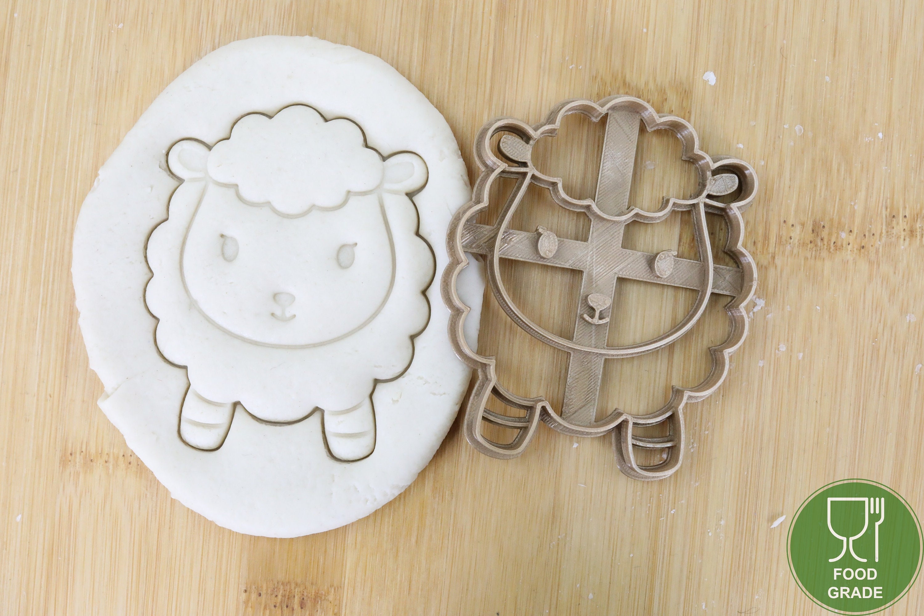 Diameter 5-10cm Schaf/Baby Schaf Biscuit stamp / cookie cutter  Ausstechform Keksausstecher