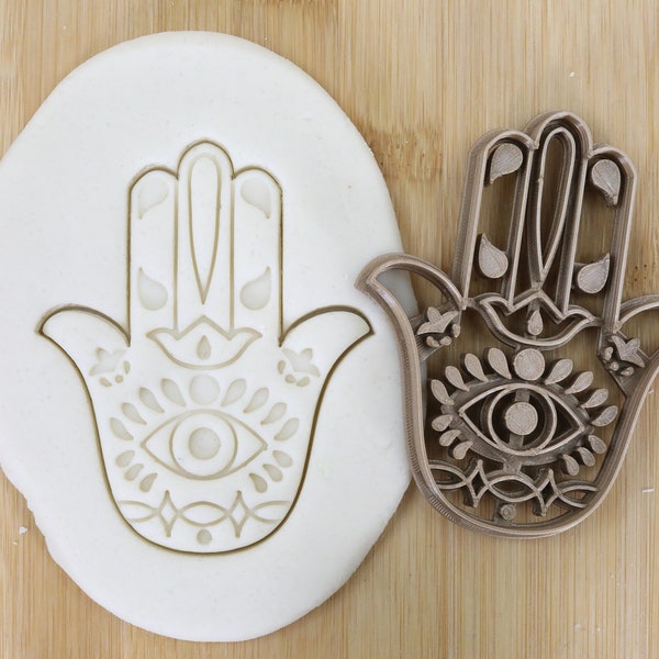 Diameter 5-10cm Indian Hamsa Hand mit Auge Fatimas/Hand Lotus/Hand Yin und Yang/double Hand/Feder/Evil Eye cookie cutter  Keksausstecher