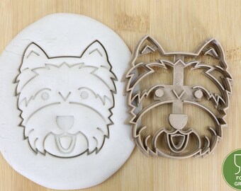 Diameter 5-10cm Hund West Highland White Terrier Biscuit stamp / cookie cutter  Ausstechform Keksausstecher Plätzchen Fondant
