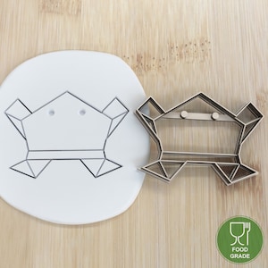 Diameter 5-10cm Origami Frosch cookie cutter /Keksausstecher/Keksstempel/Fondant/Keksausstecher