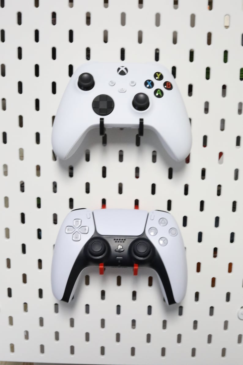 PS5/Xbox Controller Holder for the IKEA Pegboard Etsy