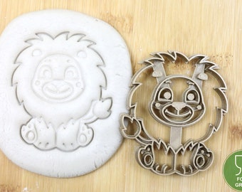 Diameter 5-10cm Animals Baby Lion cookie cutter Ausstechform Keksausstecher Keksstempel Fondant Plätzchen