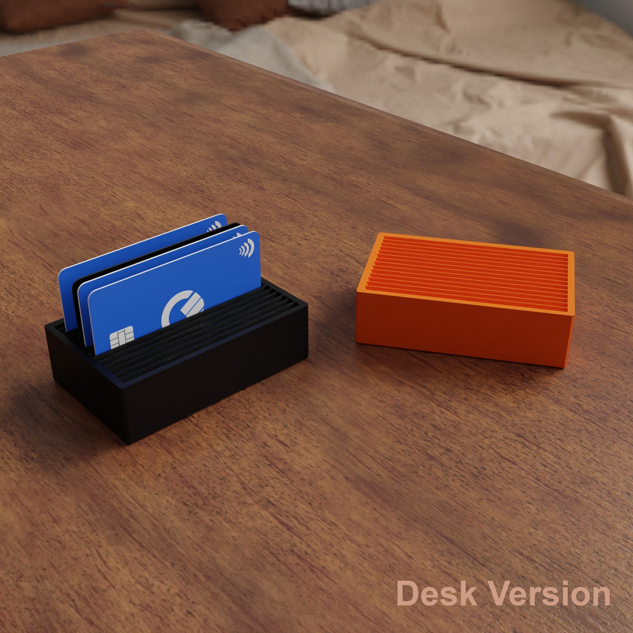 Credit Card Holder (14 Slots) for Ikea Skadis Pegboard or Desk