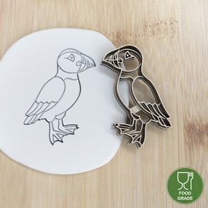 Diameter 5-10cm Puffin Biscuit stamp / cookie cutter  Ausstechform Keksausstecher Fondant