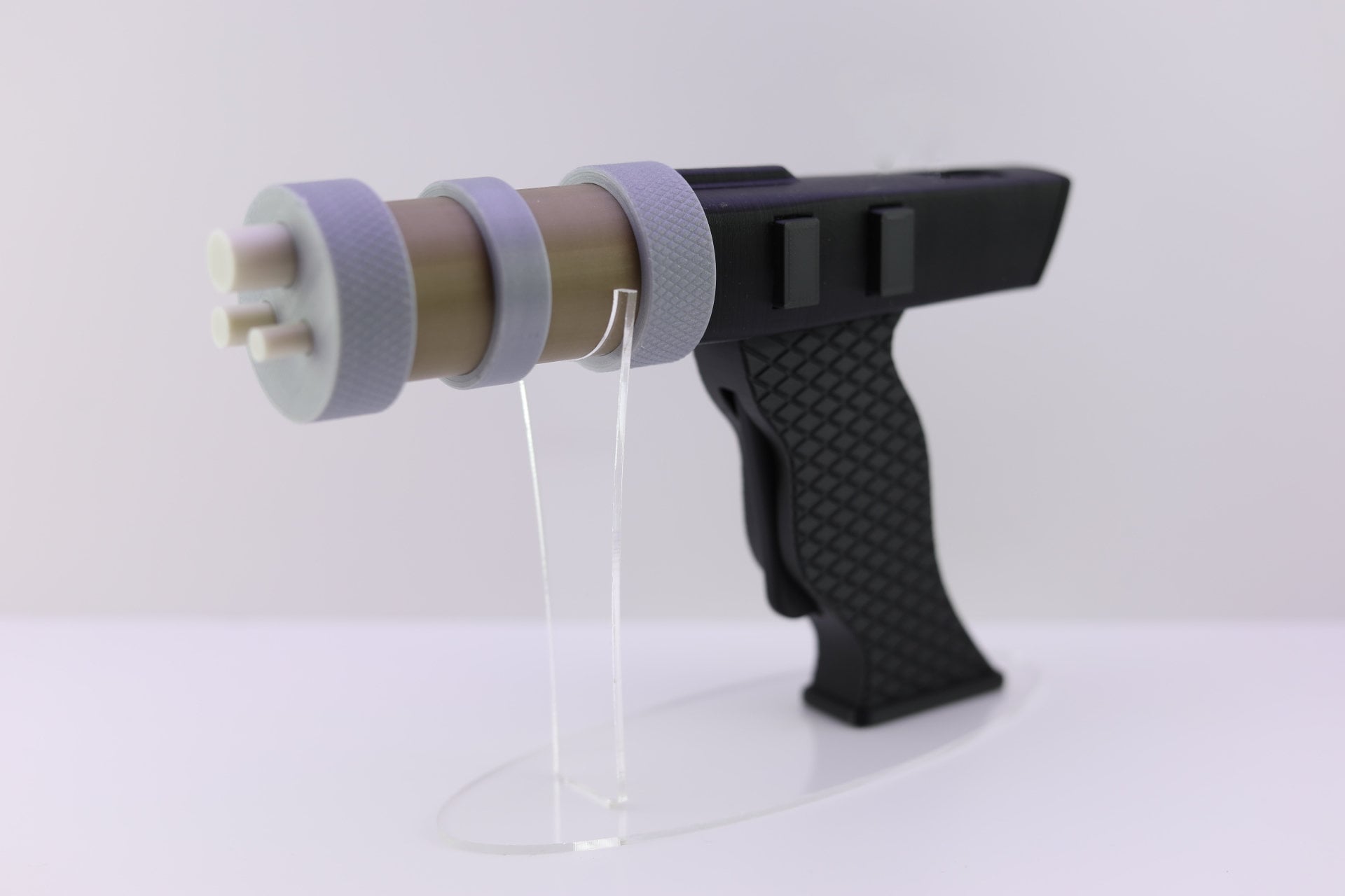Cage Phaser/ Laser With Optional Sound Module: 3D Printed