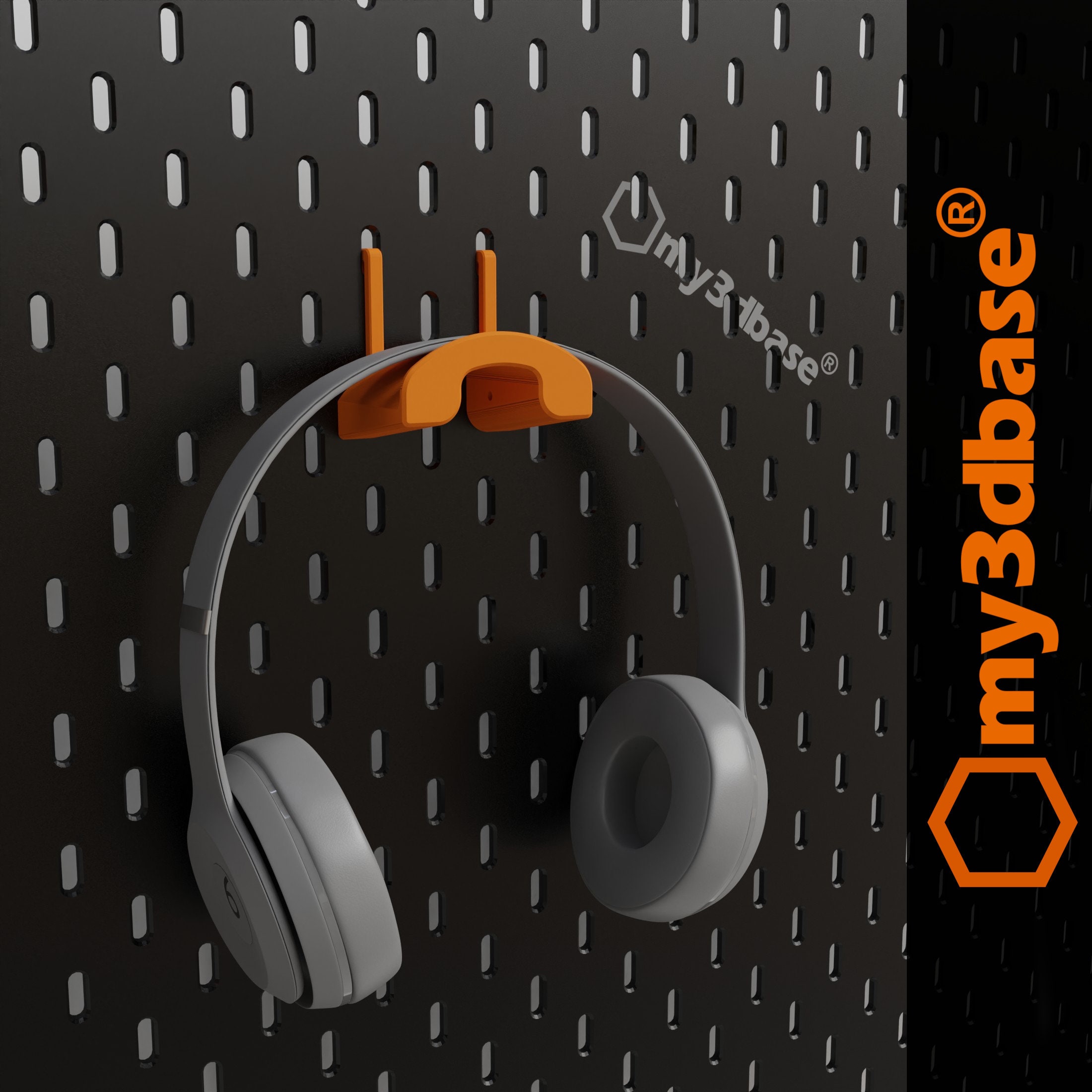 Ikea pegboard compatible accessories Headphone mount/Penholder/PS4/Sunglass/IPad/