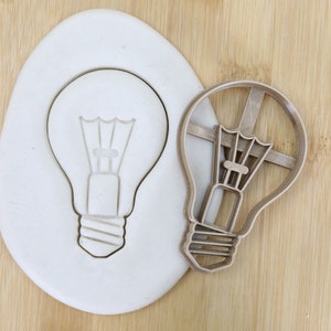 Diameter 5-10cm Light bulb Round/Oval/Energy-saving lamps Biscuit stamp  cookie cutter  Ausstechform Keksausstecher