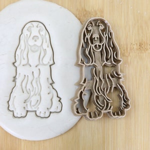 Diameter 5-10cm Hund Cocker Spaniel ganz Biscuit stamp / cookie cutter  Ausstechform Keksausstecher Plätzchen Fondant