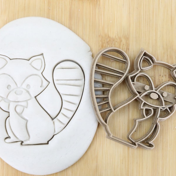 Keksausstecher Waschbär Diameter 5-10cm Biscuit stamp /cookie cutter  Ausstechform