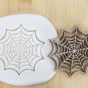 Diameter 5-10cm Halloween spider web/spider/spider with web/     fondant  cookie cutter  Ausstechform Keksausstecher