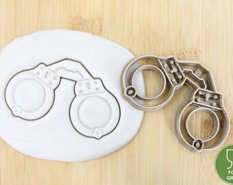 Diameter 5-10cm Handcuffs/police Car/police Badge/station/cap/walkie  Talkie/ Cookie Cutter Ausstechform Keksausstecher - Etsy Canada