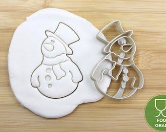 Keksausstecher Schneemann, Diameter 5-10cm Christmas/Christmas rentier nikolausi bells snowman Ausstechform  Lebkuchenmann