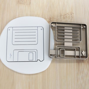 Diameter 5-10cm Diskette Biscuit stamp / cookie cutter  Ausstechform Keksausstecher Fondant Keksstempel