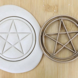 Diameter 5-10cm Pentacle/Spiral Goddess/Triple Goddess/Triple Spiral/Horned God/Hecates circle  Cookie cutter Ausstechform Keksausstecher