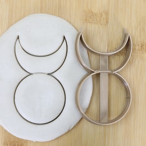 Diameter 5-10cm Pentacle/Triple Goddess/Spiral Goddess/Triple Spiral/Horned God/Hecates circle  Cookie cutter Ausstechform Keksausstecher