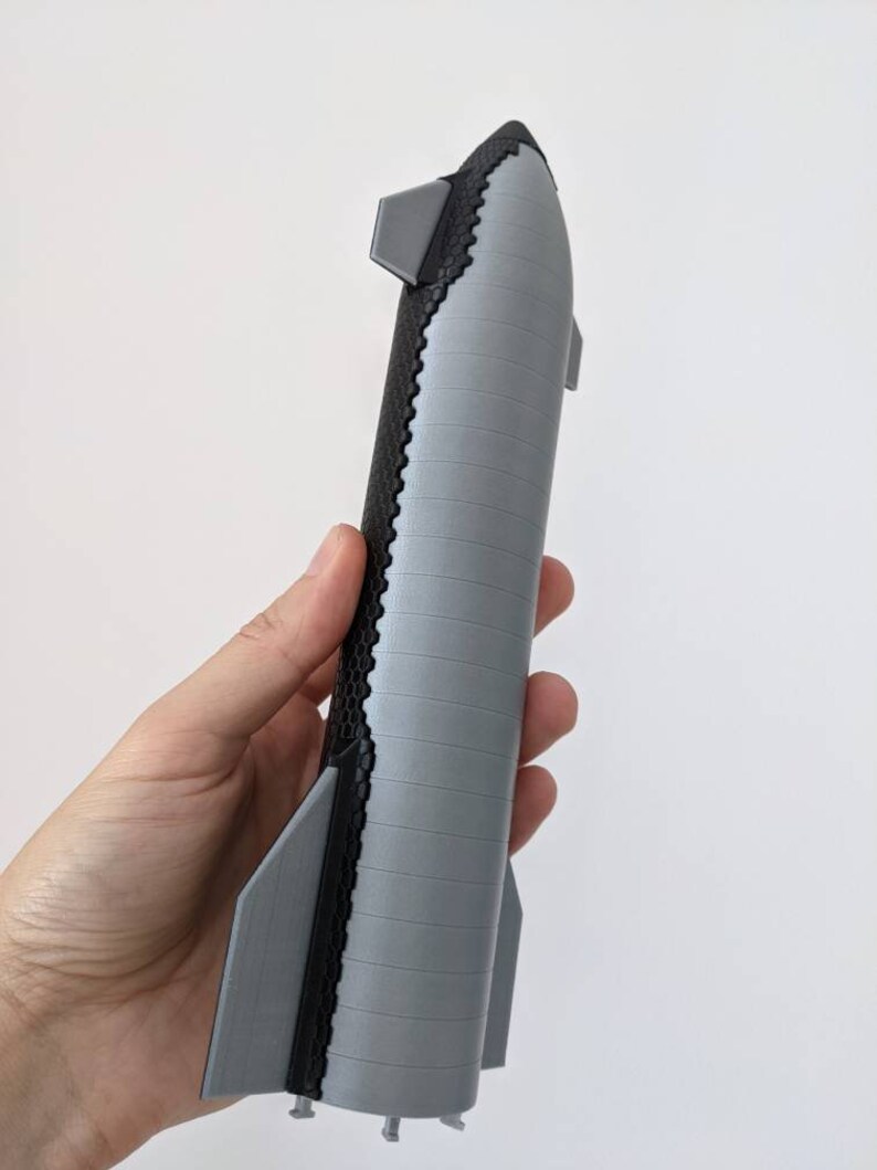 STARSHIP SN20 Spacex Model Kit Scale 1200 length Approx Etsy