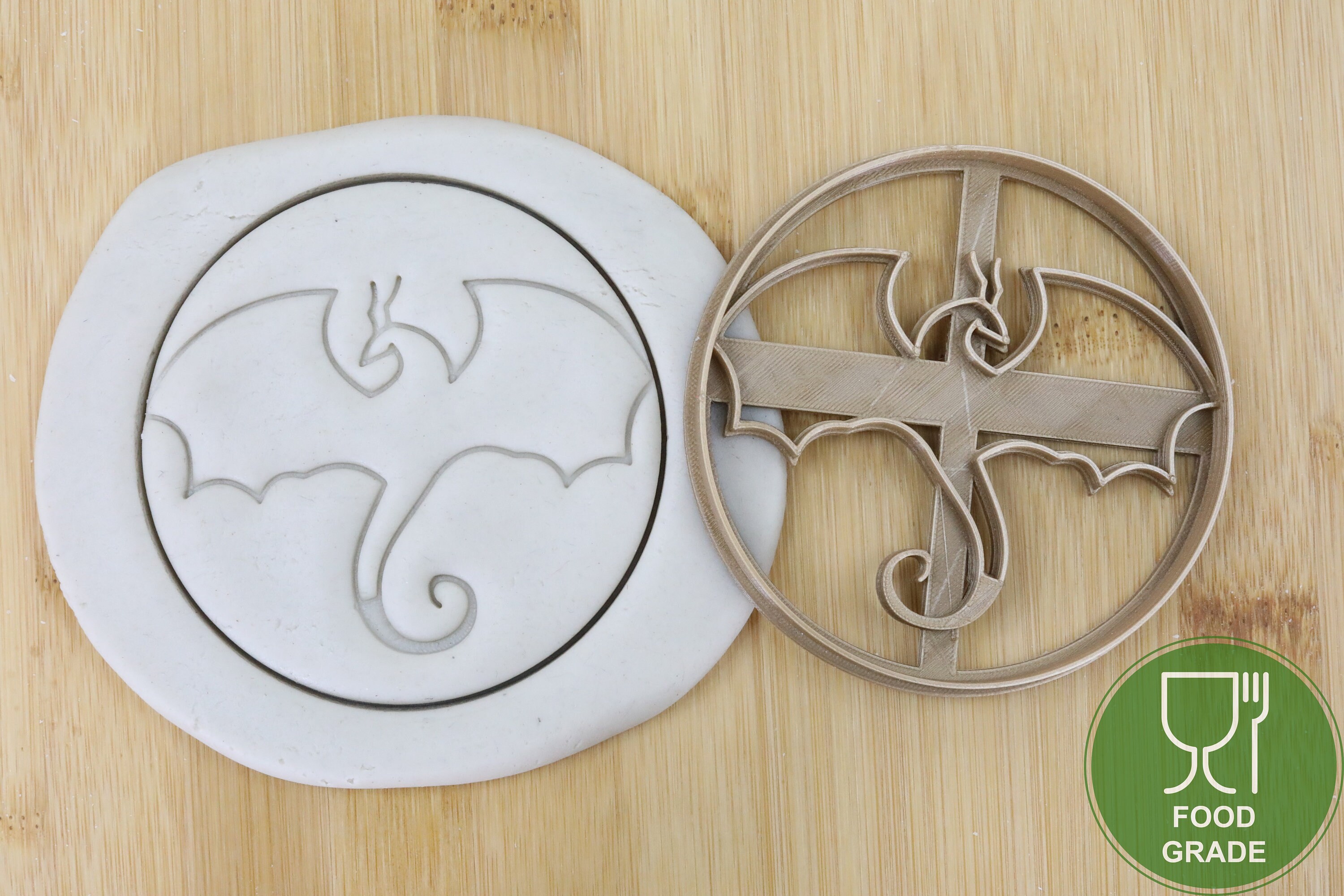 Biscuit cookie cutter dragon/ dragon motifs for cookies and Etsy