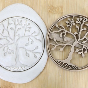 Diameter 5-10cm  Baum des Lebens/ Blume des Lebens  Biscuit stamp/Cookie cutter Plätzchen Fondant Keksausstecher Ausstecher Keksstempel