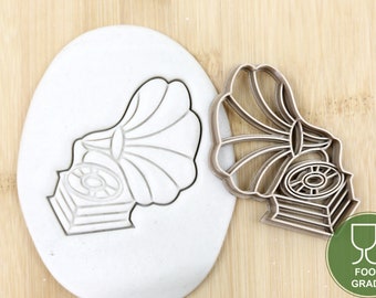 Diameter 5-10cm Music Gramophone/Player/Cassette Player/Cassette/Headphones/ cookie cutter  Ausstechform Keksausstecher