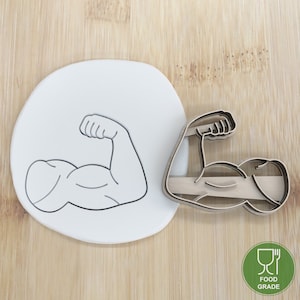 Diameter 5-10cm Bodybuilding Fitness Biceps/Dumb bell/Kettlebell/Shake Flasche/Iron Plates Cookie cutter Fondant Keksstempel Keksausstecher