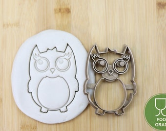 Diameter 5-10cm Animals Baby Owl/Owl girl/Christmas Owl Cookie cutter/Ausstechform/Keksausstecher/Keksstempel/Fondant/Plätzchen