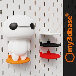 FunkoPop/BrickHeadz shelf for skadis/uppspel Ikea pegboards
