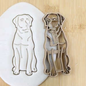 Diameter 5-10cm Hund Labrador Retriever ganz Biscuit stamp / cookie cutter  Ausstechform Keksausstecher Plätzchen Fondant